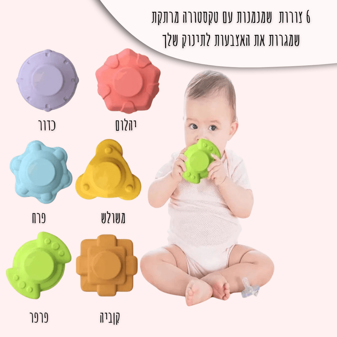 הצגת החלקים בצעצוע