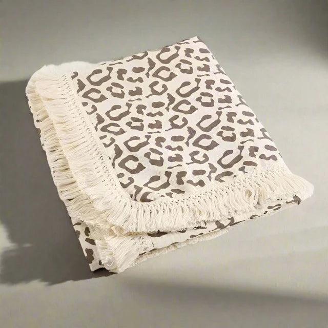 שמיכת קיץ לתינור מנומרת